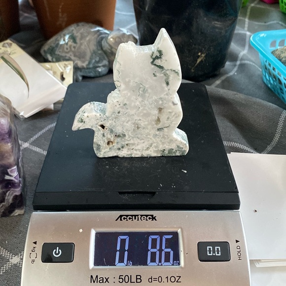 Moss agate cat - Picture 1 of 6